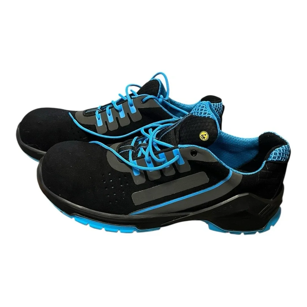 Size 47 Men's Steitz Secura VD PRO 1400 FORD Black/Blue Safety Shoes‎ Hard Toe